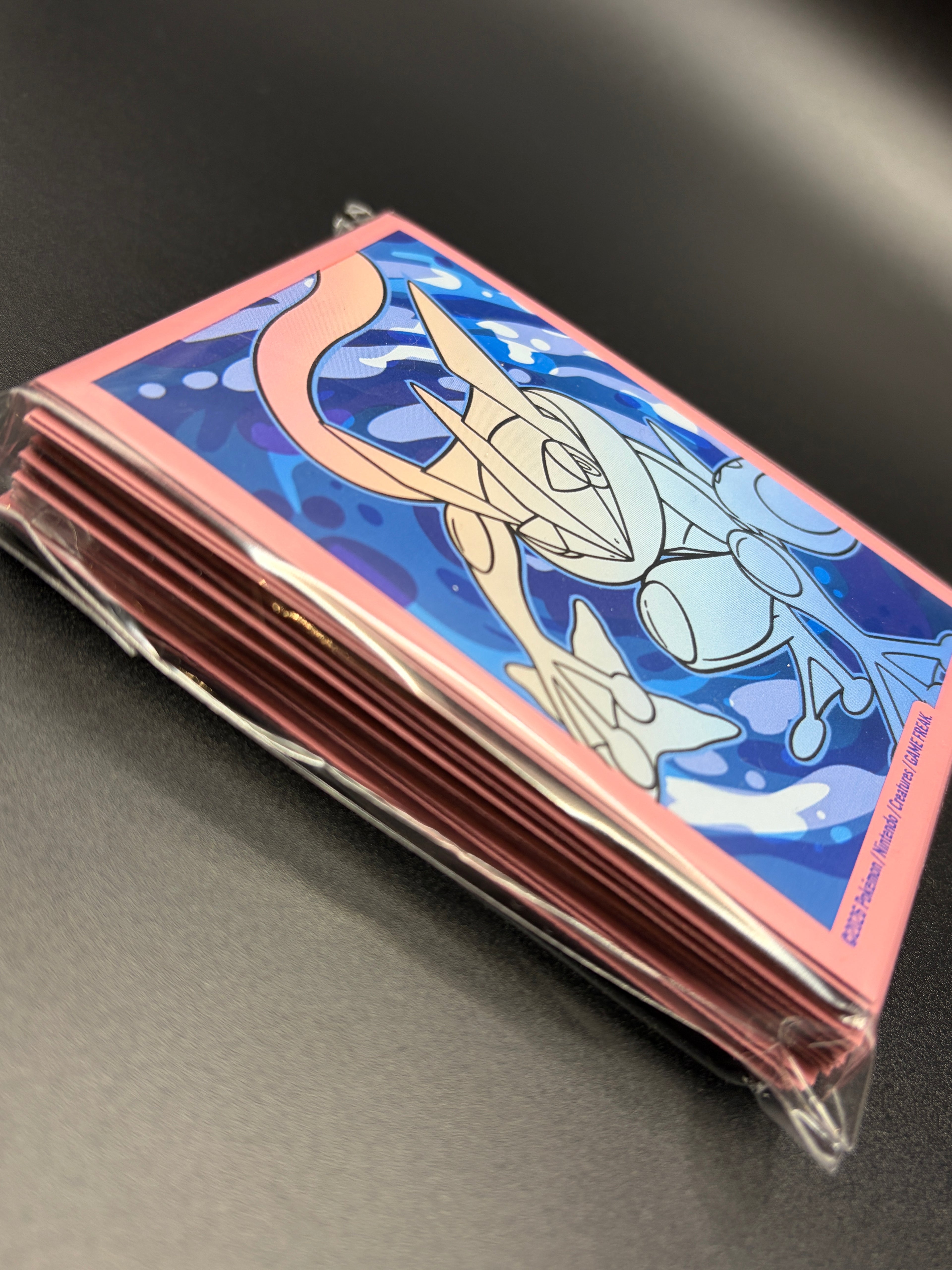 Pokémon Card Sleeves Mega Greninja Artwork – Dust and Wear Protection for TCG Cards