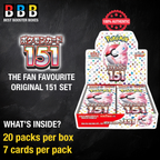 151 Booster Box Sealed Japanese Pokemon Product Details