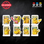 Pokémon 30th Celebration Pikachu Figure and matching foil card pairs – Simplified Chinese TCG blind box collectibles, random assortment