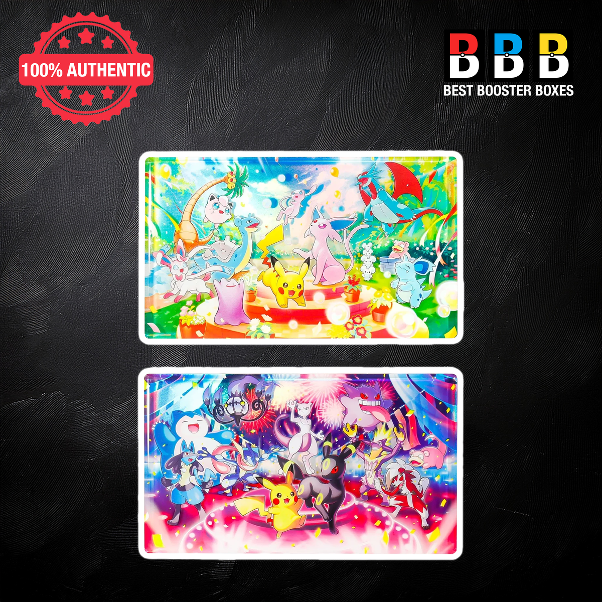 Factory sealed Pokémon 30th Celebration Simplified Chinese Espeon Ex & Umbreon Ex Magnets – authentic UK import