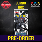 Pokémon Black Bolt Simplified Chinese Jumbo Booster Box (csv10.5C) pre-order graphic featuring Zekrom pack artwork