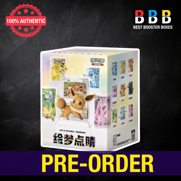 Pokemon Dream Figure Set Vol 3 Blind Box – Simplified Chinese Eeveelution Figurine & Promo Card Pre-Order | Best Booster Boxes UK