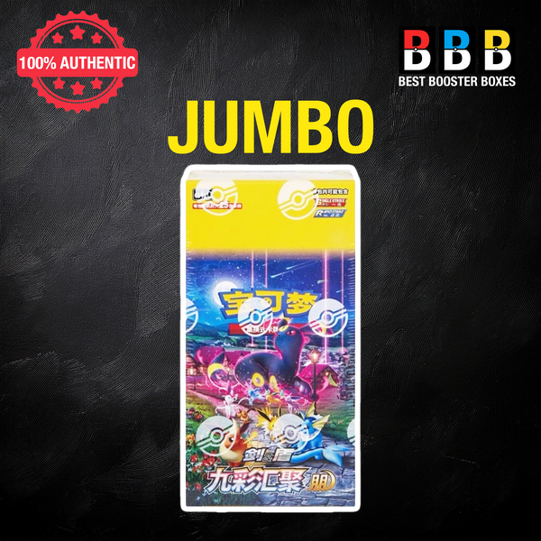 Pokémon Nine Colors Gathering Eevee Heroes Simplified Chinese JUMBO Booster Box (cs4aC) - Factory Sealed