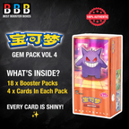 Pokémon Simplified Chinese Gem Pack Volume 3 Booster Box Product Details And Box Contents