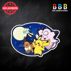 Exclusive Pokemon Mid-Autumn Festival themed fridge magnet from the 2026 Simplified Chinese gift box, autumn moon festival collectible design