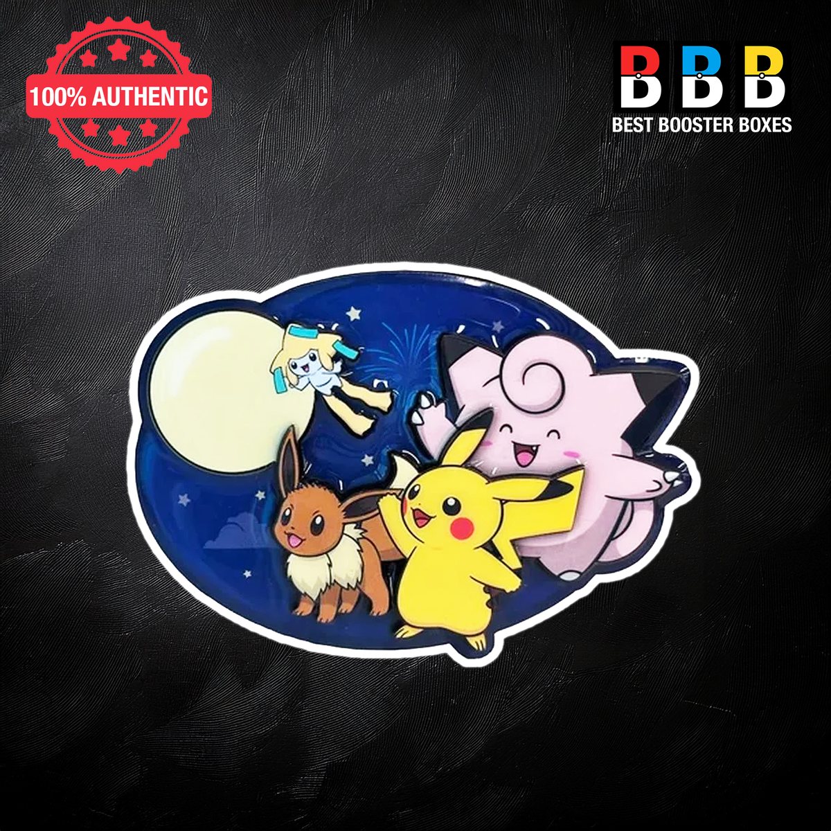 Exclusive Pokemon Mid-Autumn Festival themed fridge magnet from the 2026 Simplified Chinese gift box, autumn moon festival collectible design