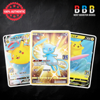 Pokemon 25th Anniversary Simplified Chinese promo cards including Mew 25th, Pikachu VMAX, and Pikachu V from Pokeball Primordial Arts gift box