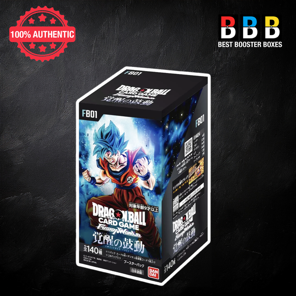 Dragon Ball Super Fusion World Awakened Pulse FB01 Booster Box – Sealed Japanese TCG, 24 Packs