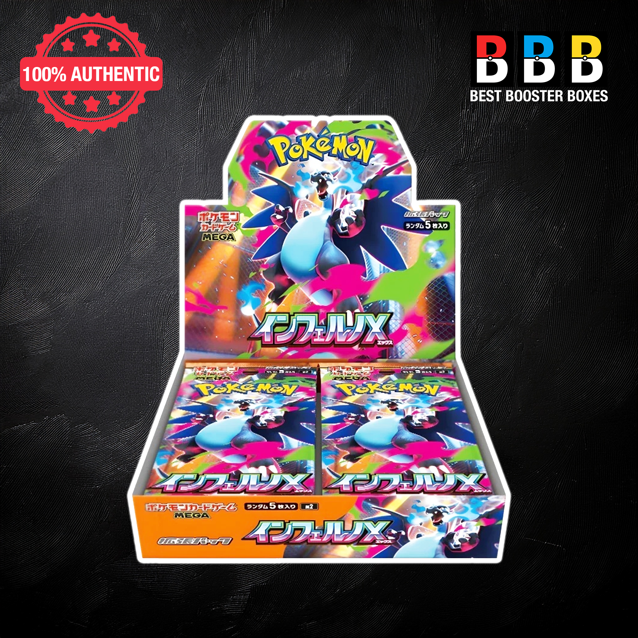 Inferno X Booster Box Sealed Japanese Pokemon Front 