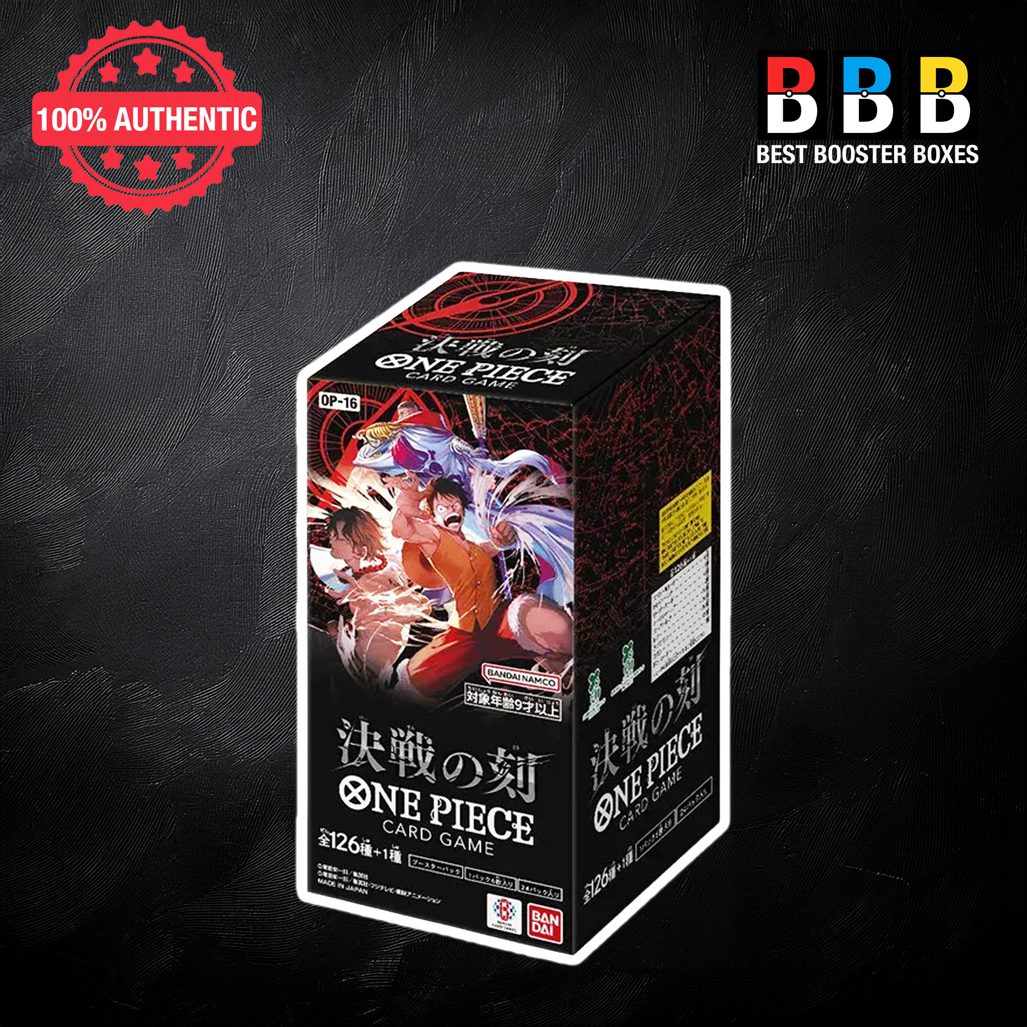 One Piece OP-16 The Time Of Battle Sealed Japanese Booster Box