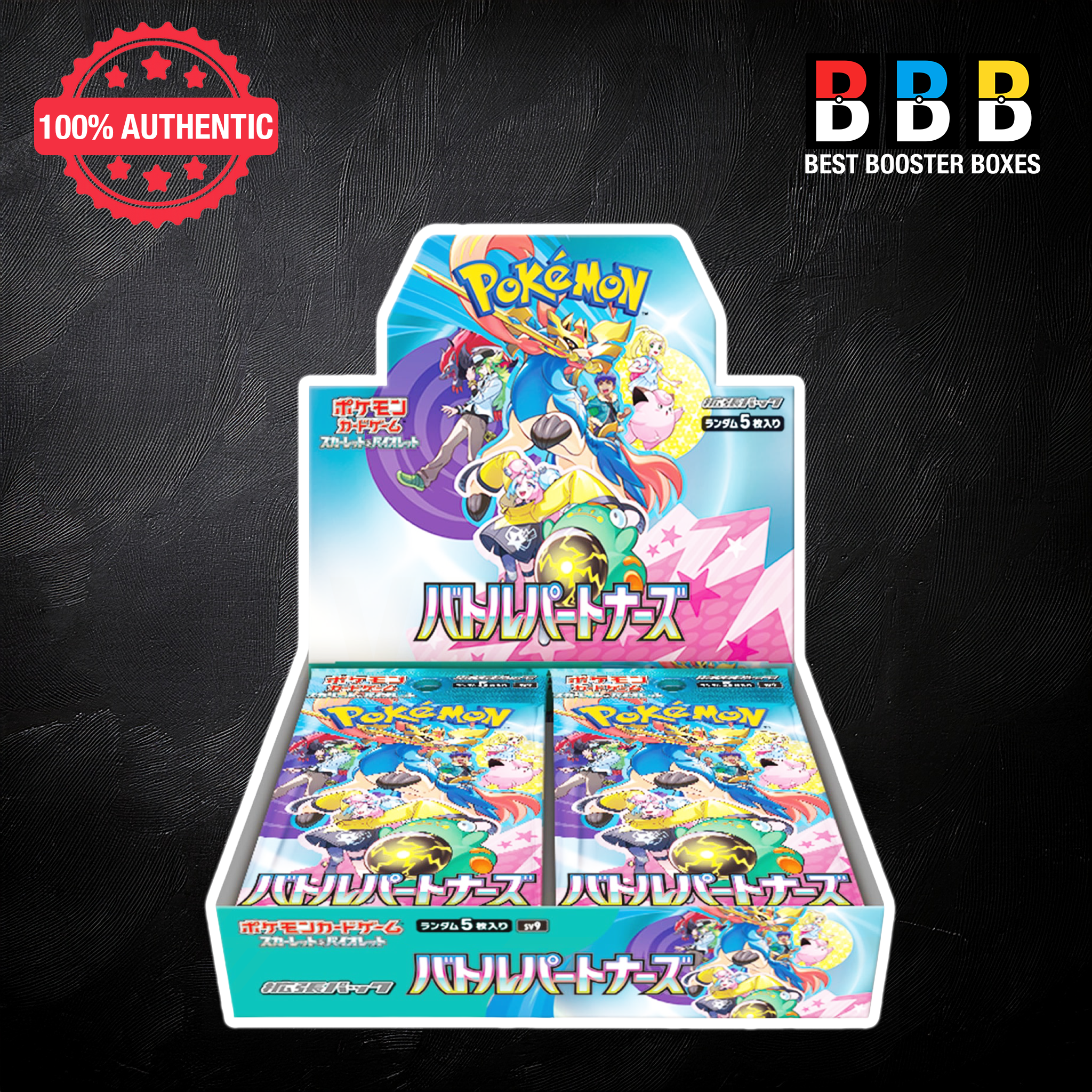 Battle Partners Japanese Pokemon Booster Box Factory Sealed