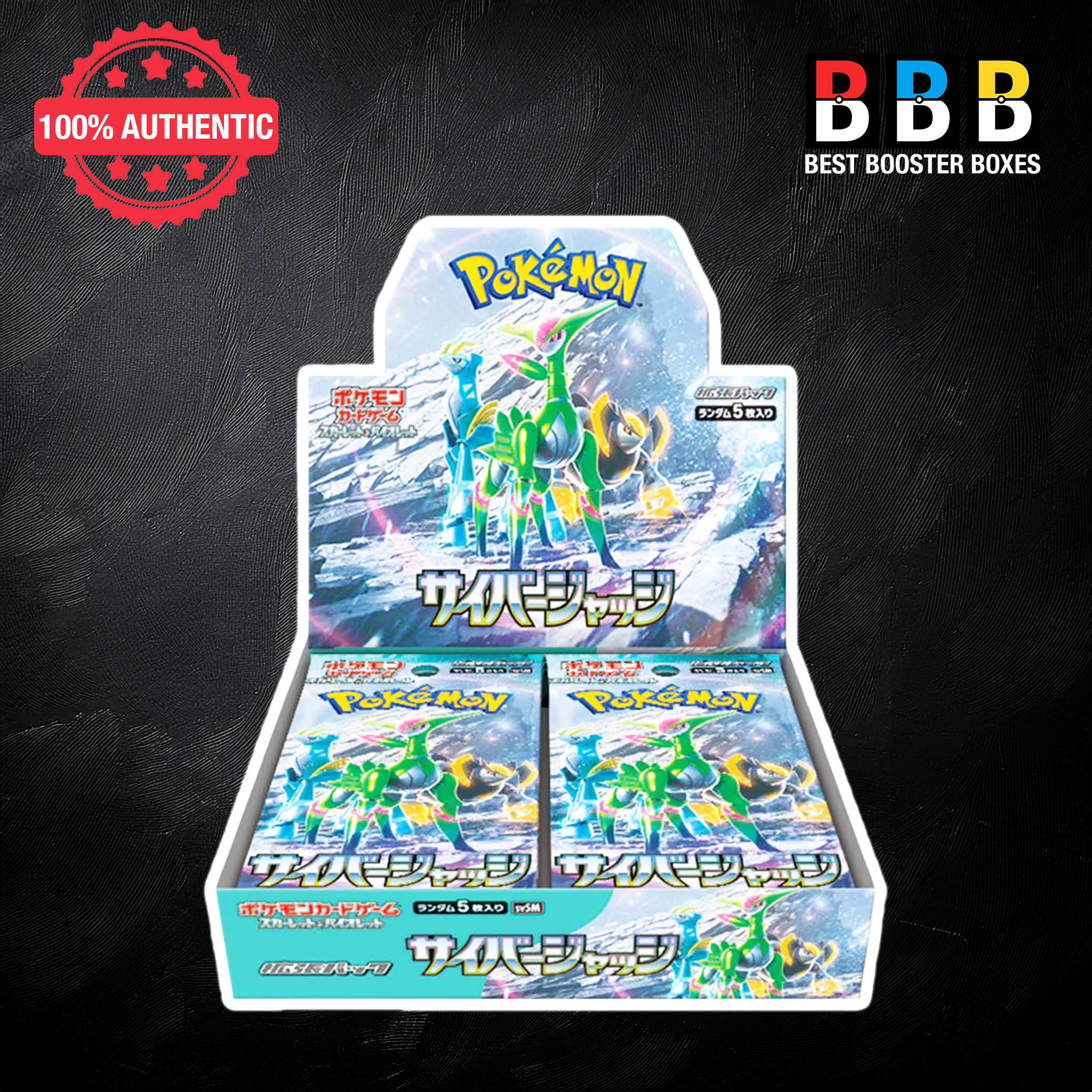 Pokémon Japanese Cyber Judge Booster Box (SV5m) — Factory Sealed, 30 Packs | Best Booster Boxes UK