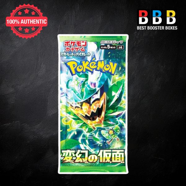 Mask of Change Booster Pack Pokémon Japanese sv6 – Factory Sealed