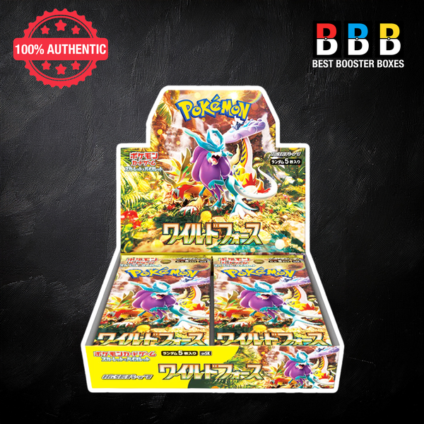 Pokémon Japanese Wild Force Booster Box (SV5K) — Factory Sealed, 30 Packs | Best Booster Boxes UK