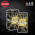 Yu-Gi-Oh! Limit Over Collection The Heroes Japanese Booster Box and pack - Konami CG2069 sealed factory box with black and gold lightning artwork
