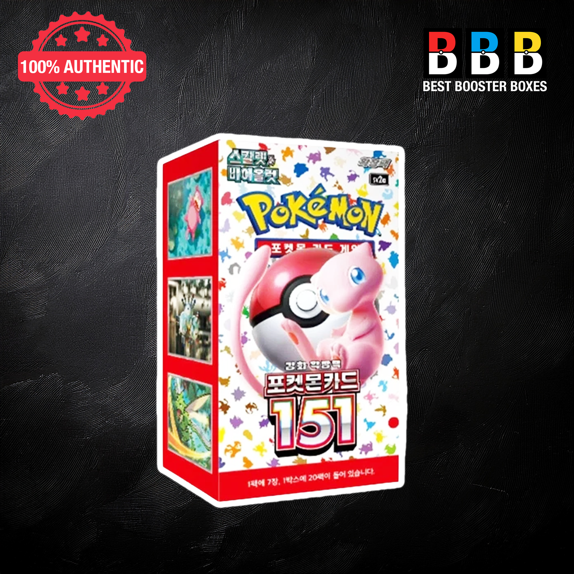 do korean booster boxes have guaranteed hits Korean Pokémon 151 Booster Box (sv2a)