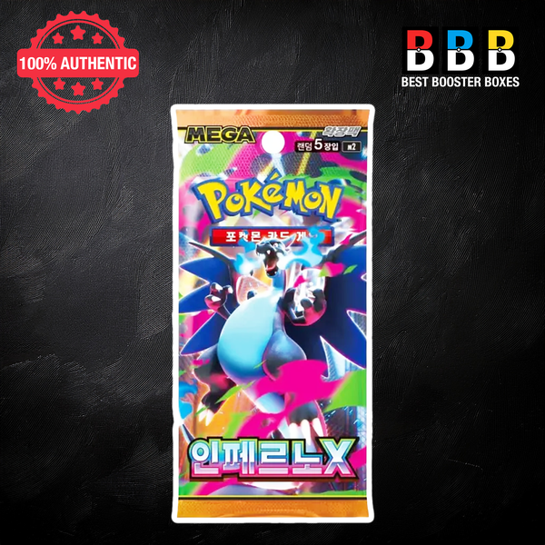 Inferno X Booster Pack Sealed Korean Pokemon Front