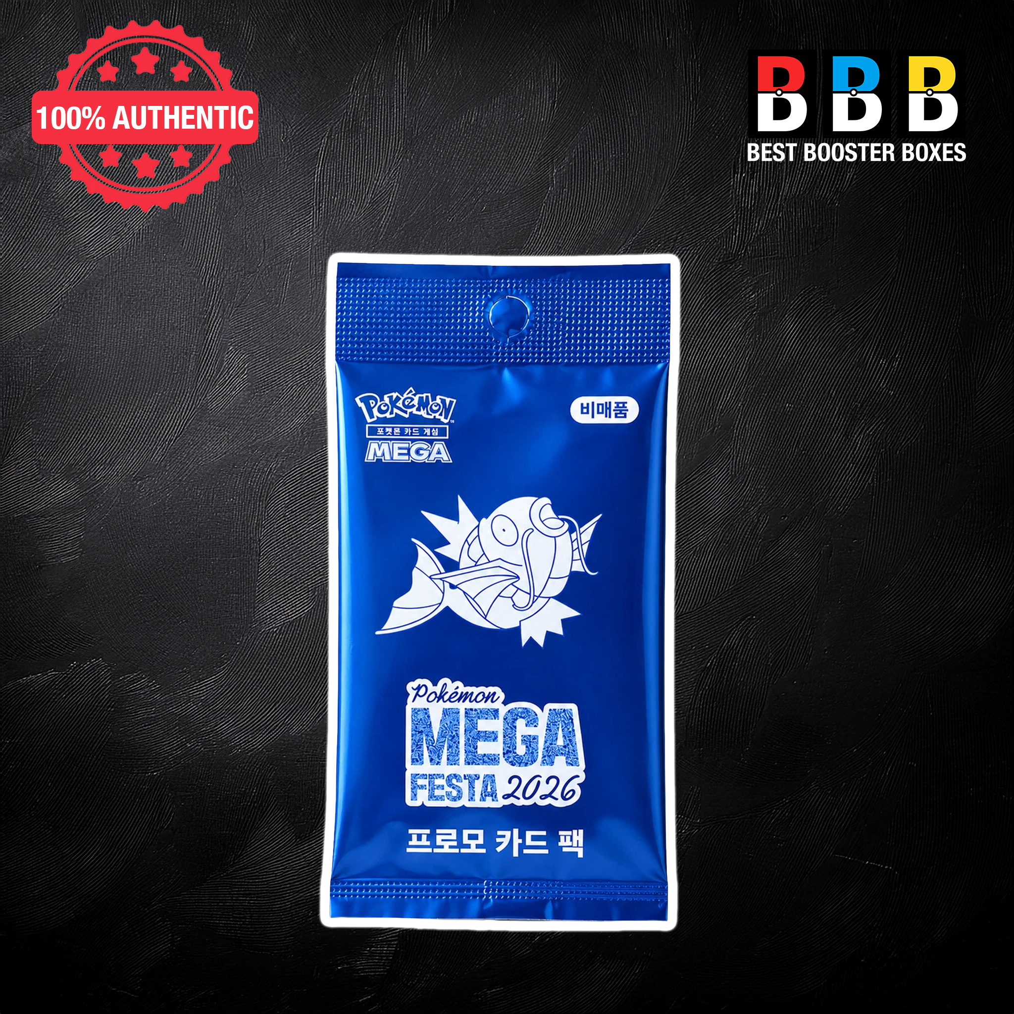 Pokemon Mega Festa 2026 Korean Promo Card Pack – Factory Sealed (프로모 카드 팩)