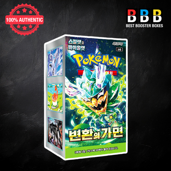Mask Of Change Booster Box Sealed Korean Pokemon Front