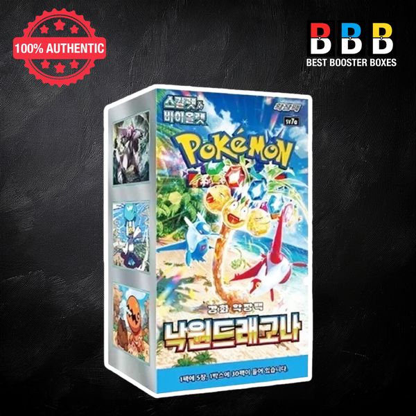 Paradise Dragona Booster Box Sealed Korean Pokemon Front