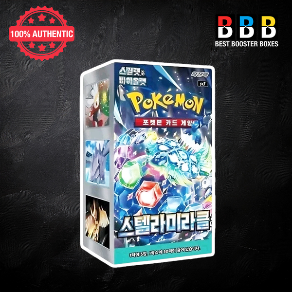 Stellar Miracle Booster Box Sealed Korean Pokemon Front