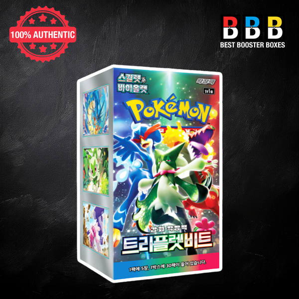 Triple Beat Booster Box Pokémon Korean (sv1a) – Front