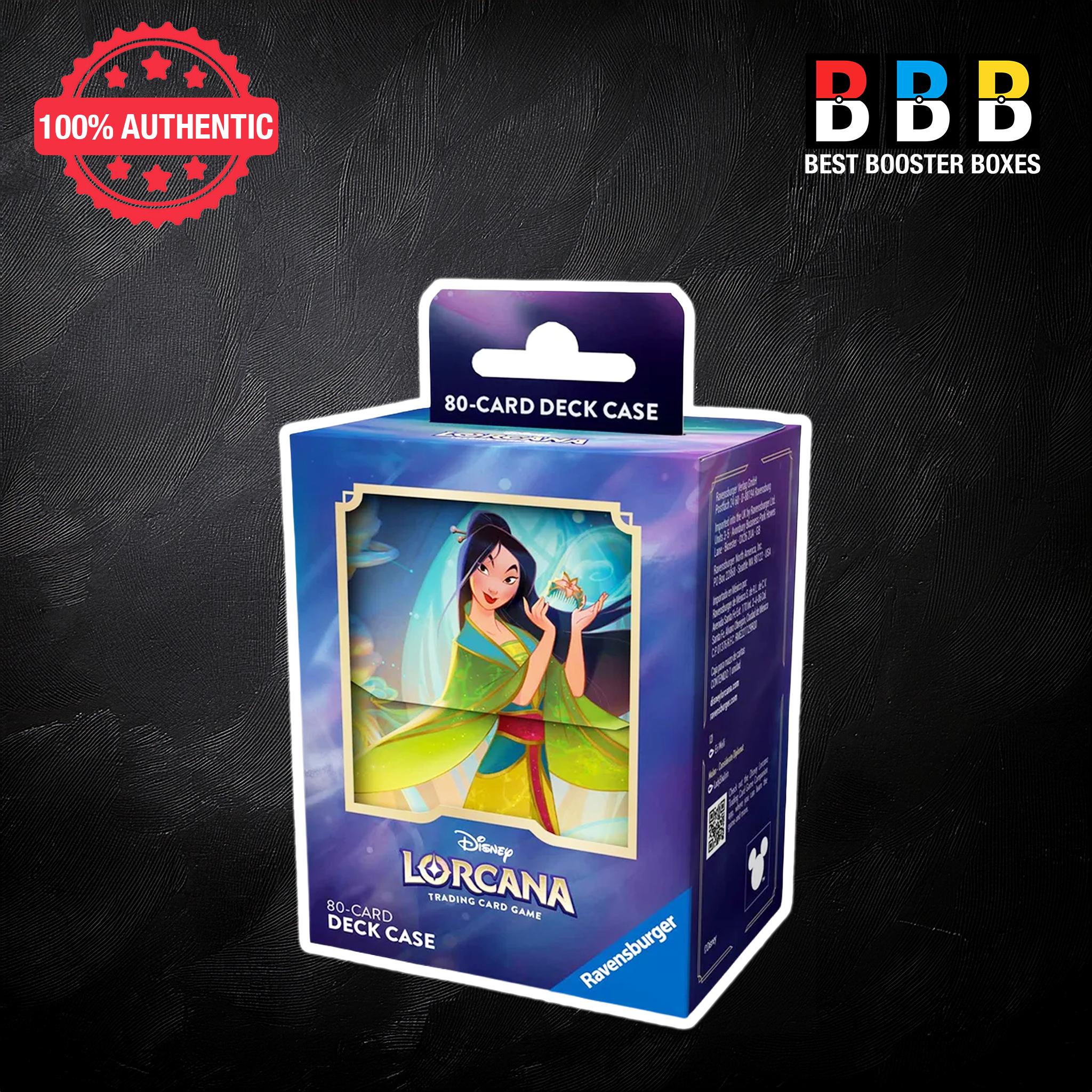 Disney Lorcana TCG Mulan 80-Card Deck Case Set 9 Fabled – featuring Mulan artwork, Best Booster Boxes UK