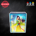 Disney Lorcana TCG Mulan Deck Case Set 9 Fabled – Mulan illustrated art, 80-card capacity, Best Booster Boxes UK
