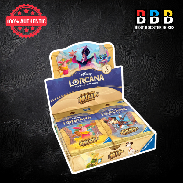 Disney Lorcana Into the Inklands Japanese Booster Box – Sealed Booster Box – Best Booster Boxes UK