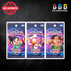 Disney Lorcana Shimmering Skies Japanese Booster Packs Art Set – Sealed by Takara Tomy