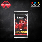 MTG Marvel Super Heroes Play Booster Pack — Magic The Gathering Factory Sealed UK Scarlet Witch Pack Art