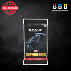 MTG Marvel Super Heroes Play Booster Pack — Magic The Gathering Factory Sealed UK Black Panther Pack Art