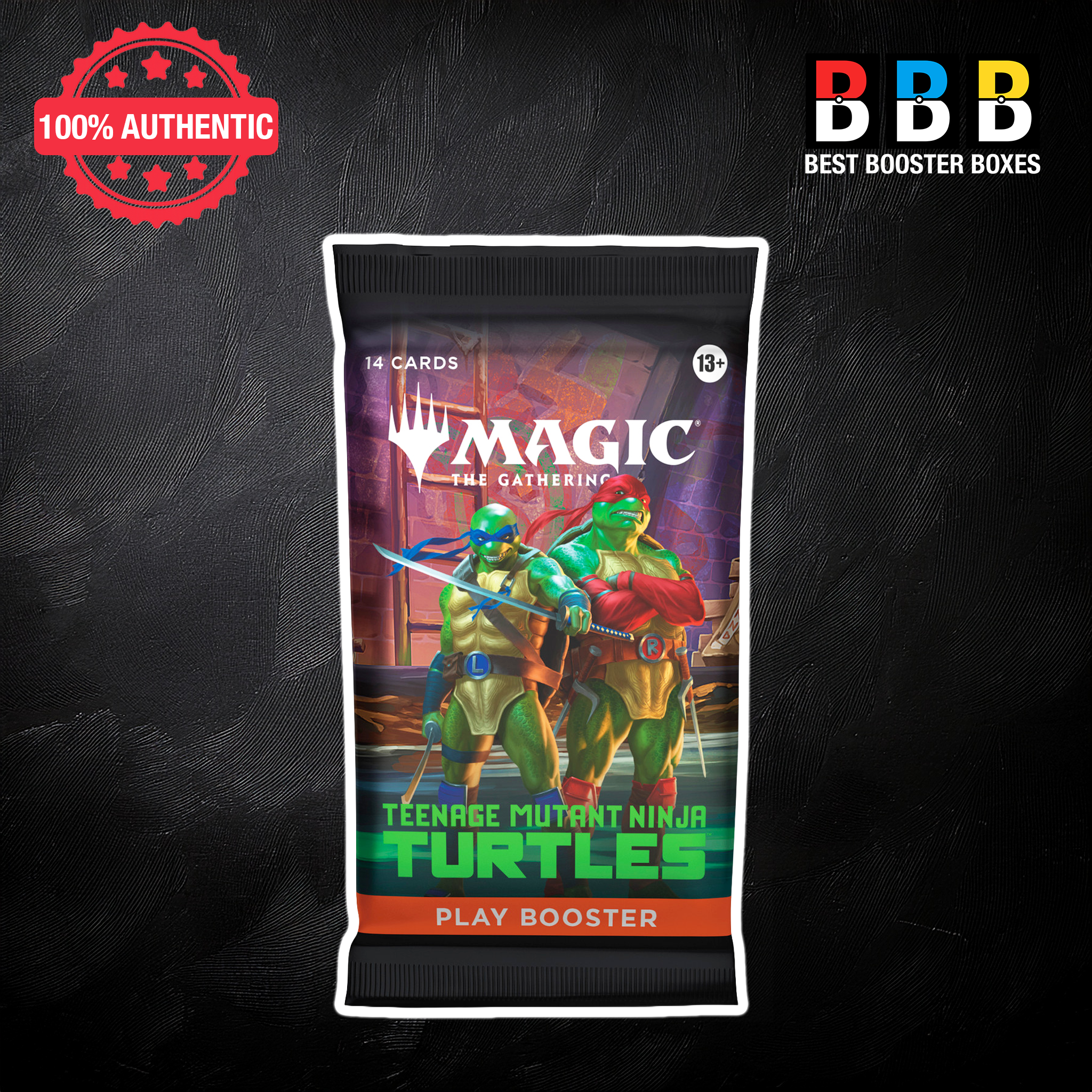 MTG Teenage Mutant Ninja Turtles Play Booster Pack - Magic The Gathering TMNT English Cards