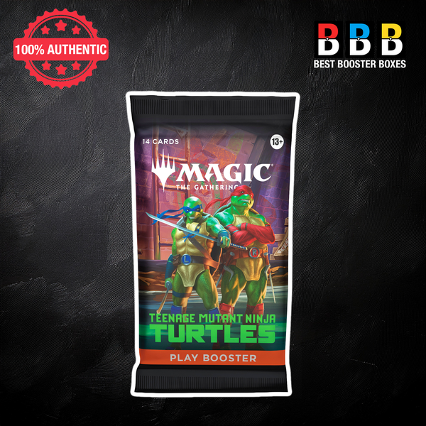 MTG Teenage Mutant Ninja Turtles Play Booster Pack - Magic The Gathering TMNT English Cards