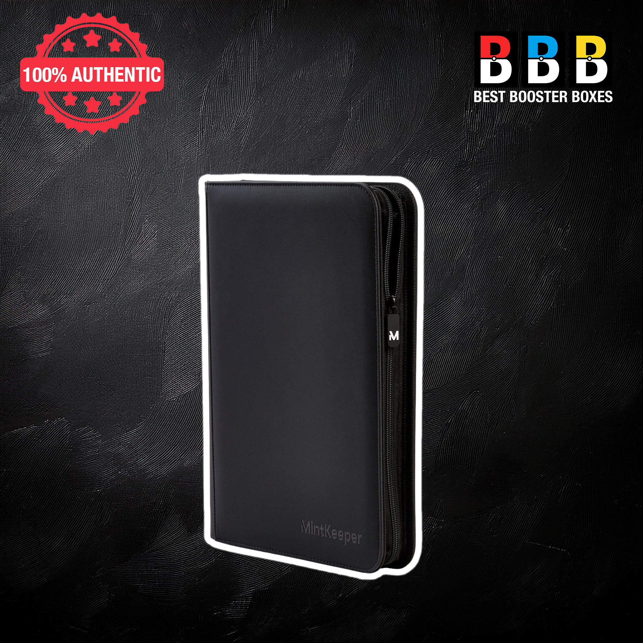 MintKeeper - 4 Pocket Premium Zip Trading Card Binder