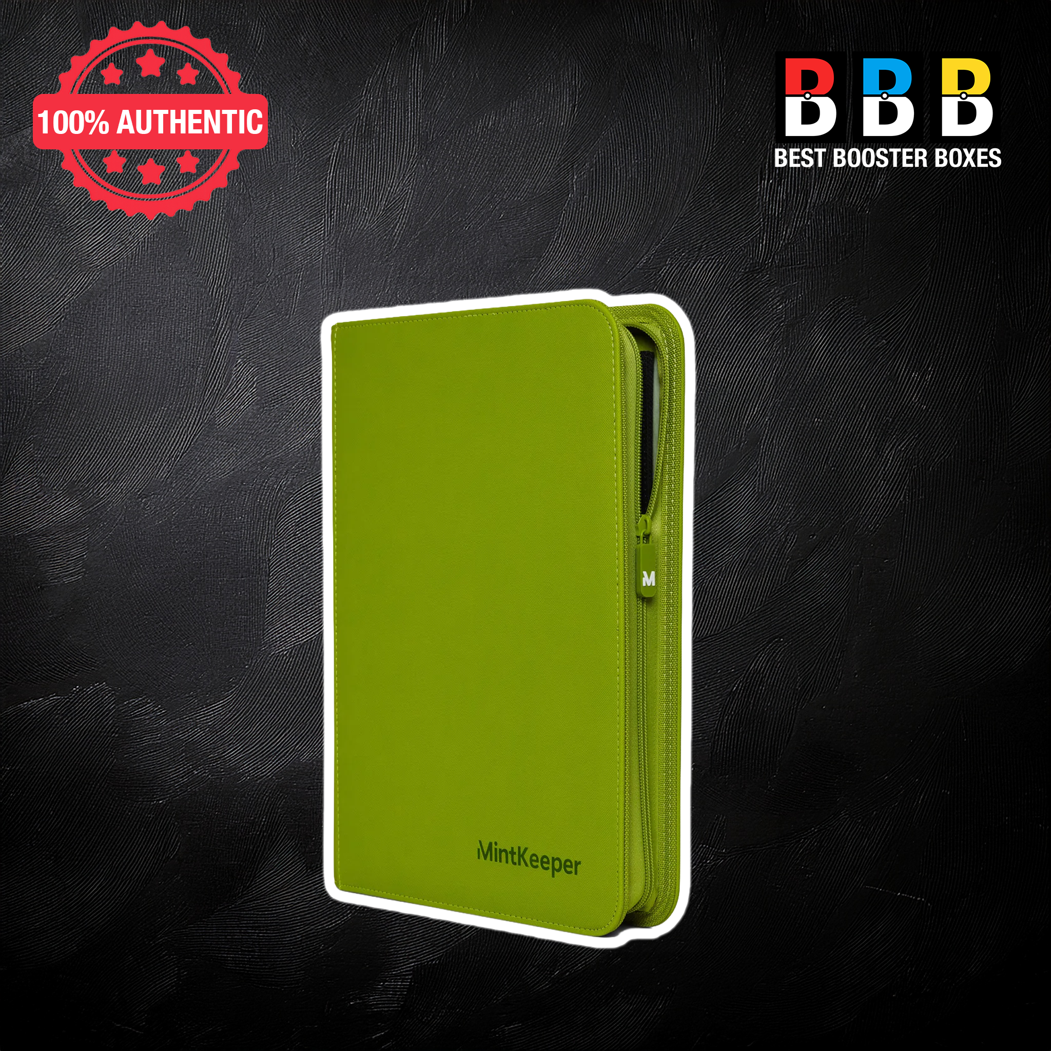 MintKeeper - 4 Pocket Premium Zip Trading Card Binder