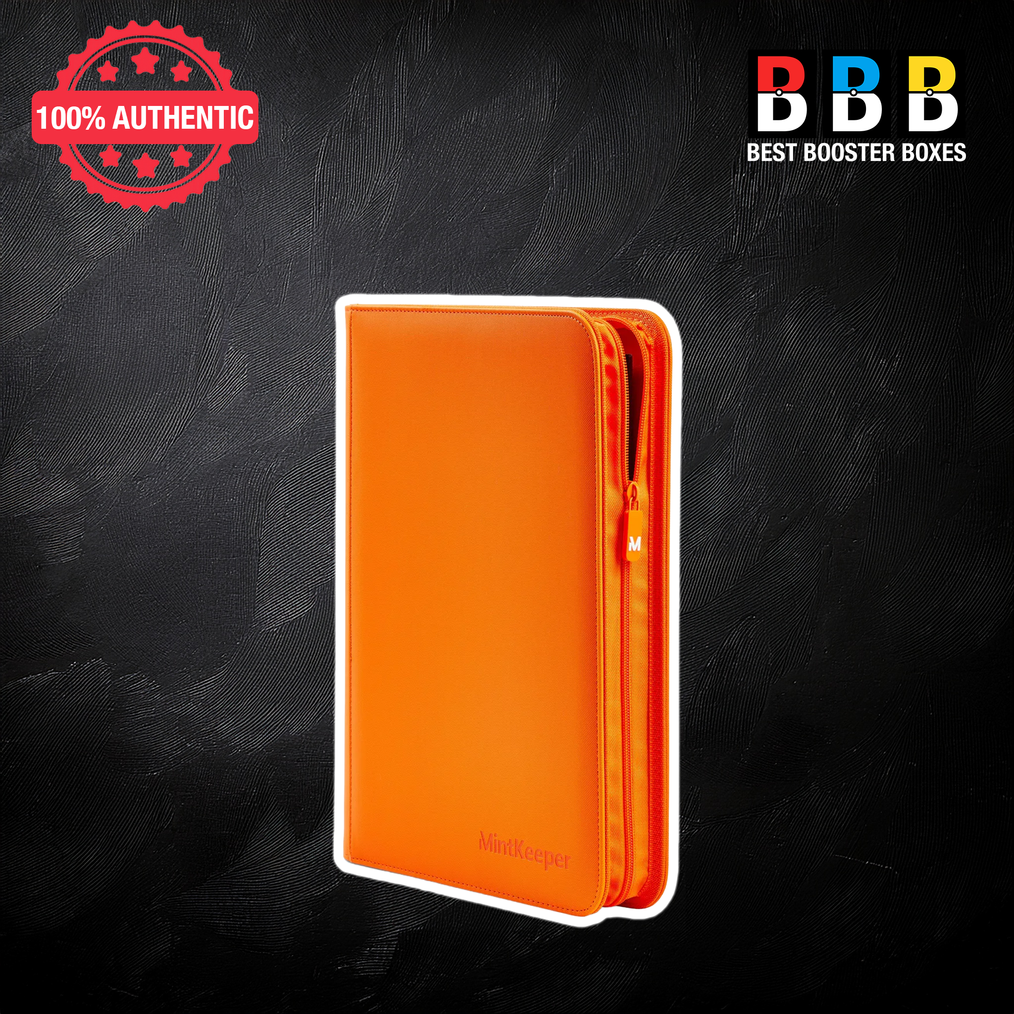 MintKeeper - 4 Pocket Premium Zip Trading Card Binder