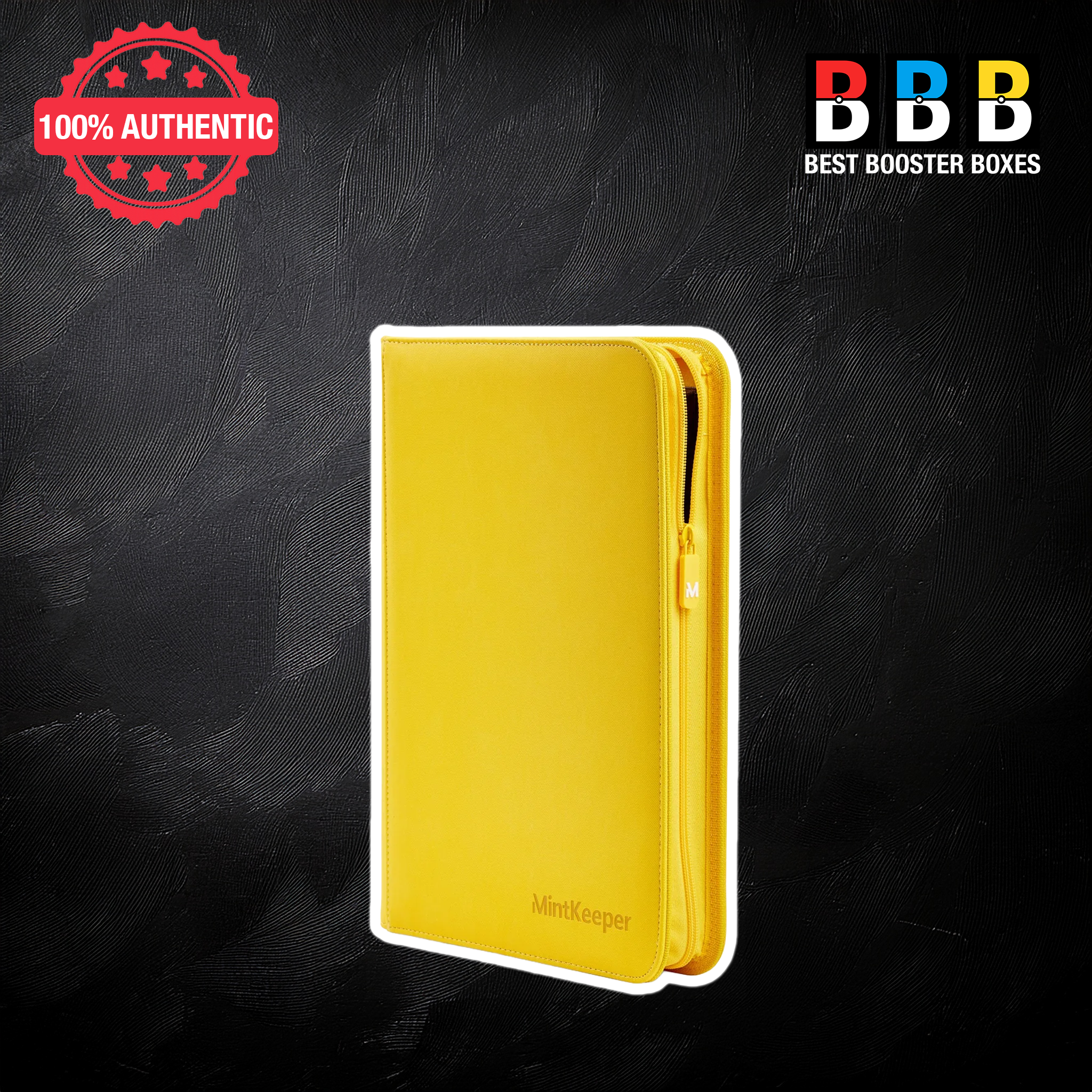MintKeeper - 4 Pocket Premium Zip Trading Card Binder