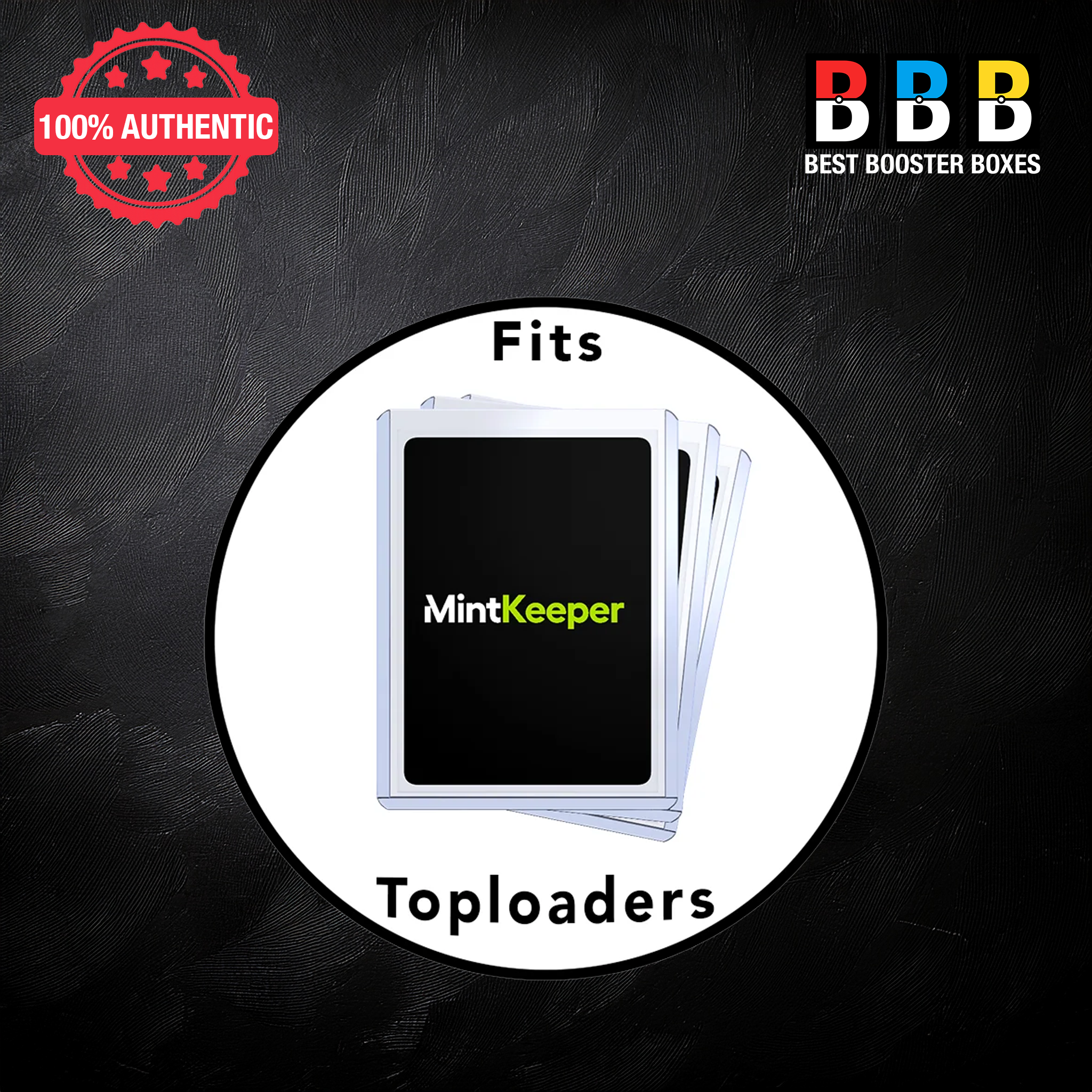MintKeeper 252 Toploader 9 Pocket Premium Zip Binder Fits Standard 35pt Toploaders