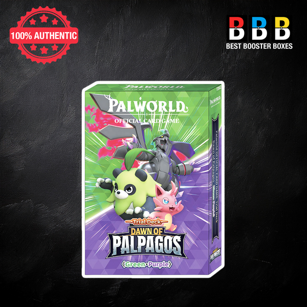 Palworld TCG: Dawn of Palpagos Green/Purple Trial Deck – Sealed | Best Booster Boxes UK