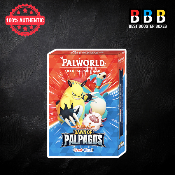 Palworld TCG: Dawn of Palpagos Red/Blue Trial Deck – Sealed | Best Booster Boxes UK