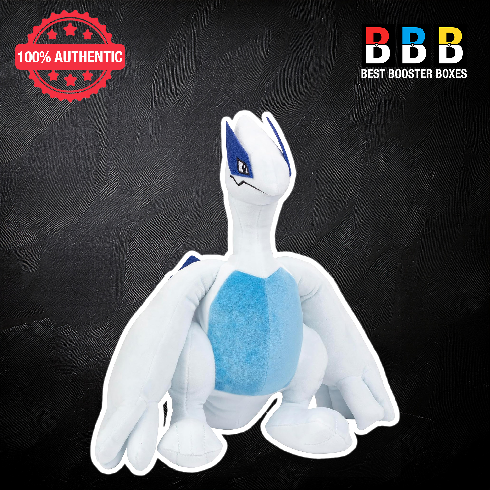 Official Pokémon Lugia stuffed plush toy – great gift for Pokémon fans