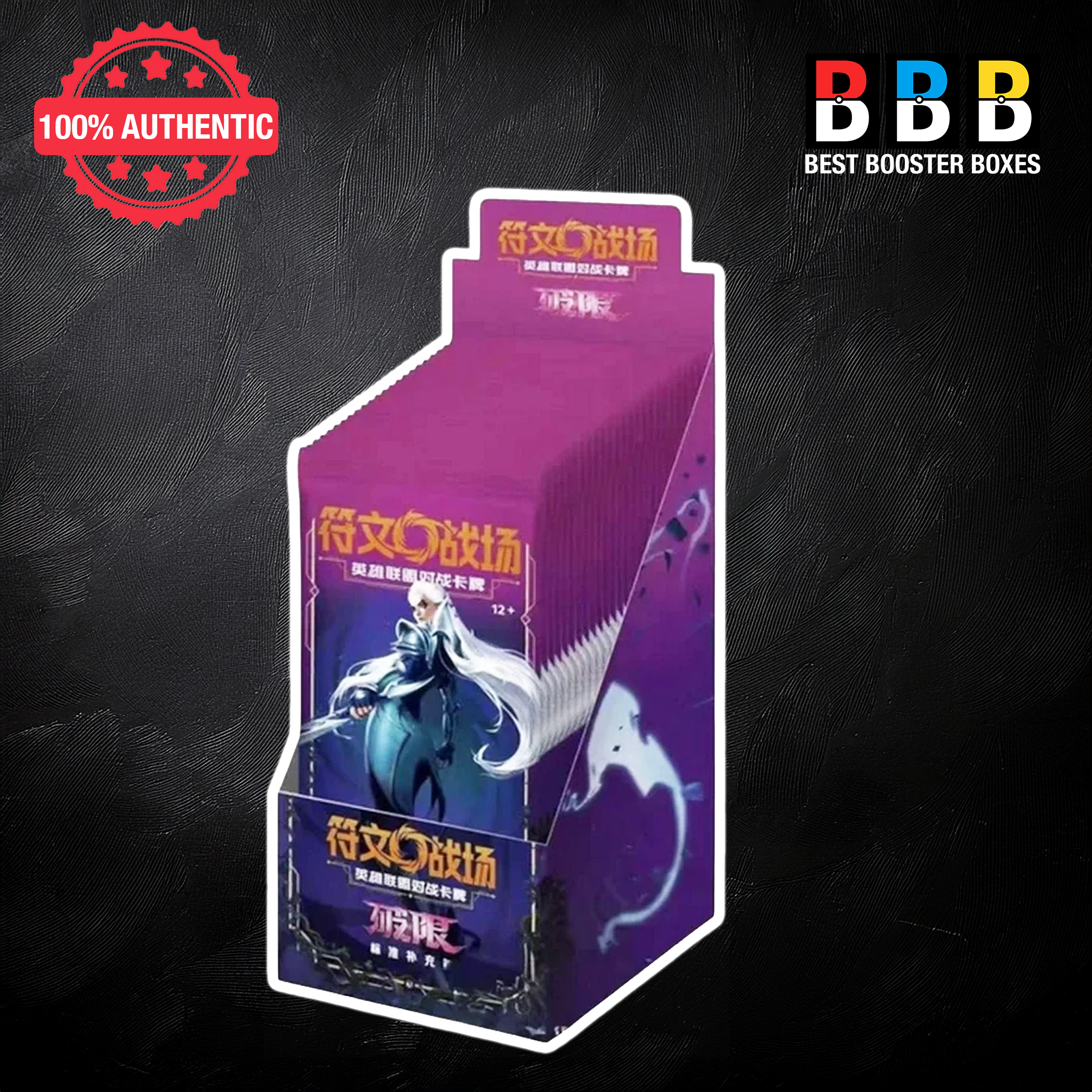 Riftbound: League of Legends TCG Vol 3 Unleashed Chinese Slim Booster Box – Sealed, 24 Packs.