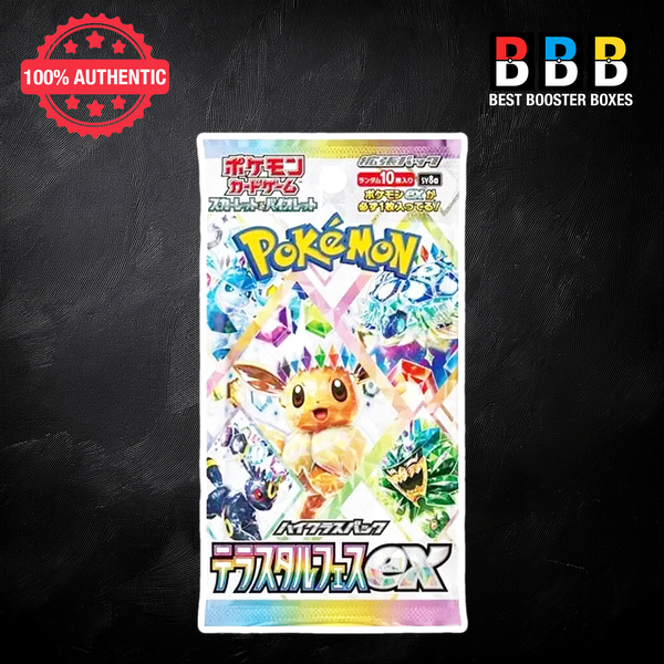 Terastal Festival Ex Booster Pack Sealed Japanese Pokemon Front