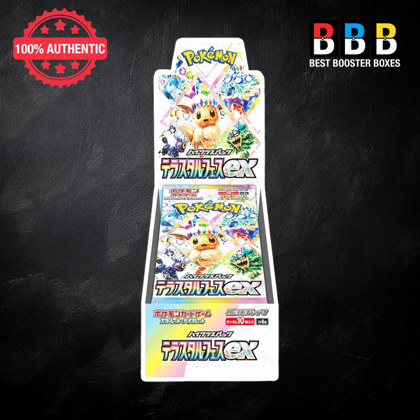 Terastal Festival Ex Booster Box Sealed Japanese Pokemon Front