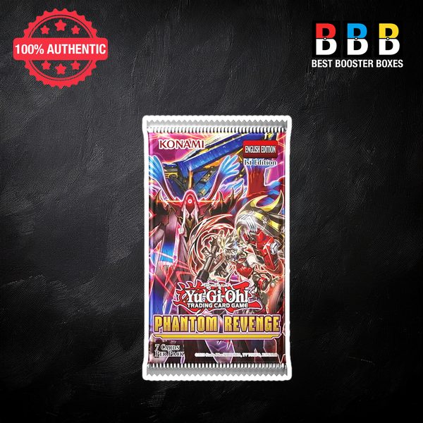 Yu-Gi-Oh! Phantom Revenge First Edition Single Booster Pack – Sealed TCG