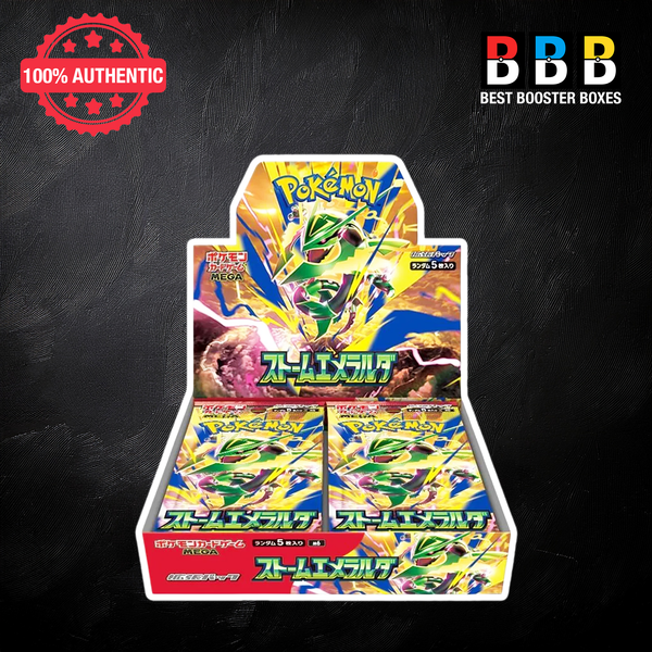 Pokémon Japanese Storm Emeralda Booster Box m6 – 30 Packs Sealed TCG